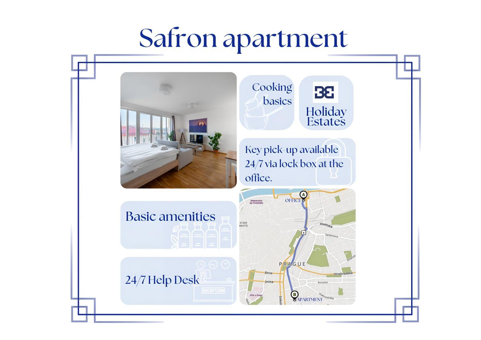 Sunny Safron Apartment Prague Luaran gambar