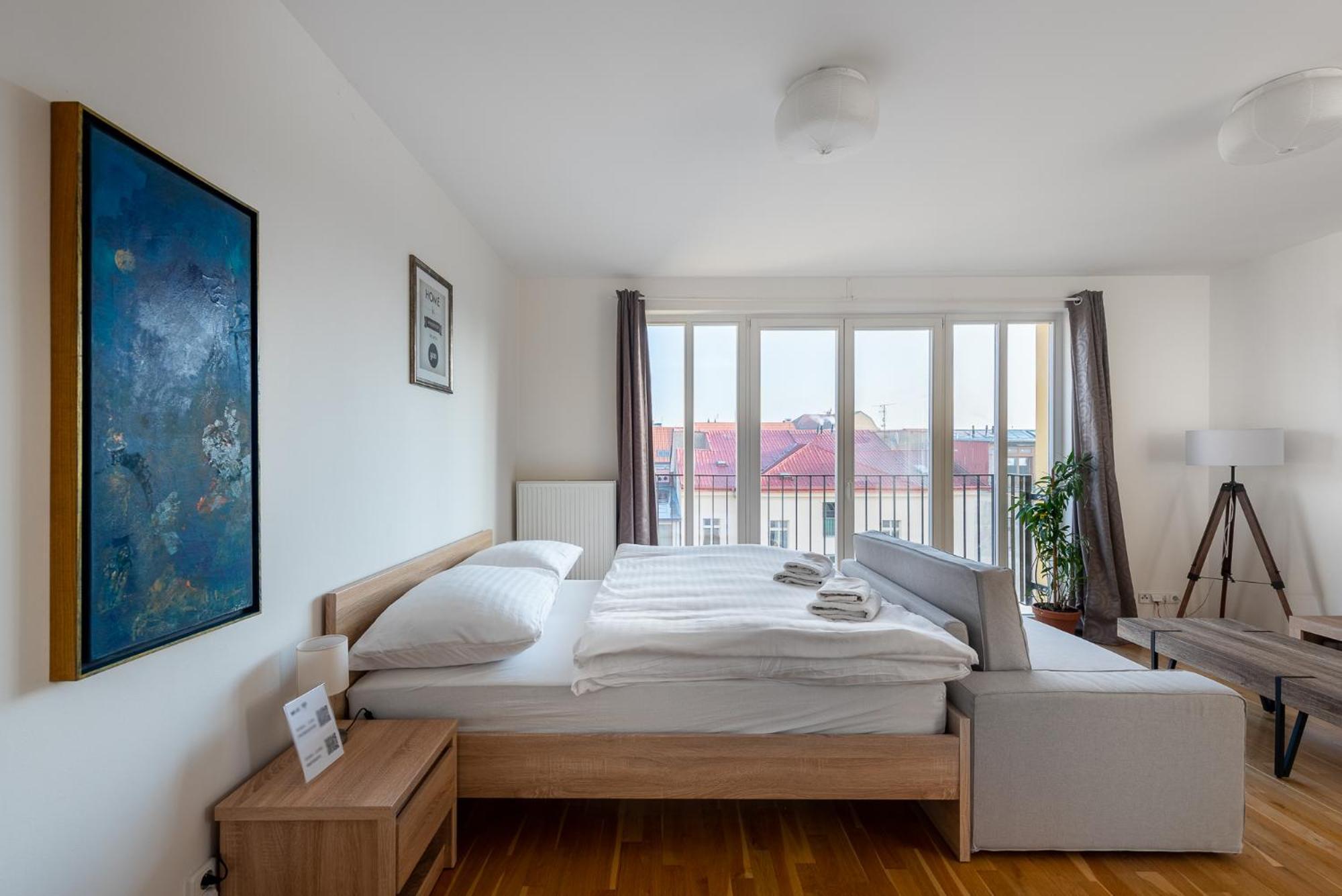 Sunny Safron Apartment Prague Luaran gambar