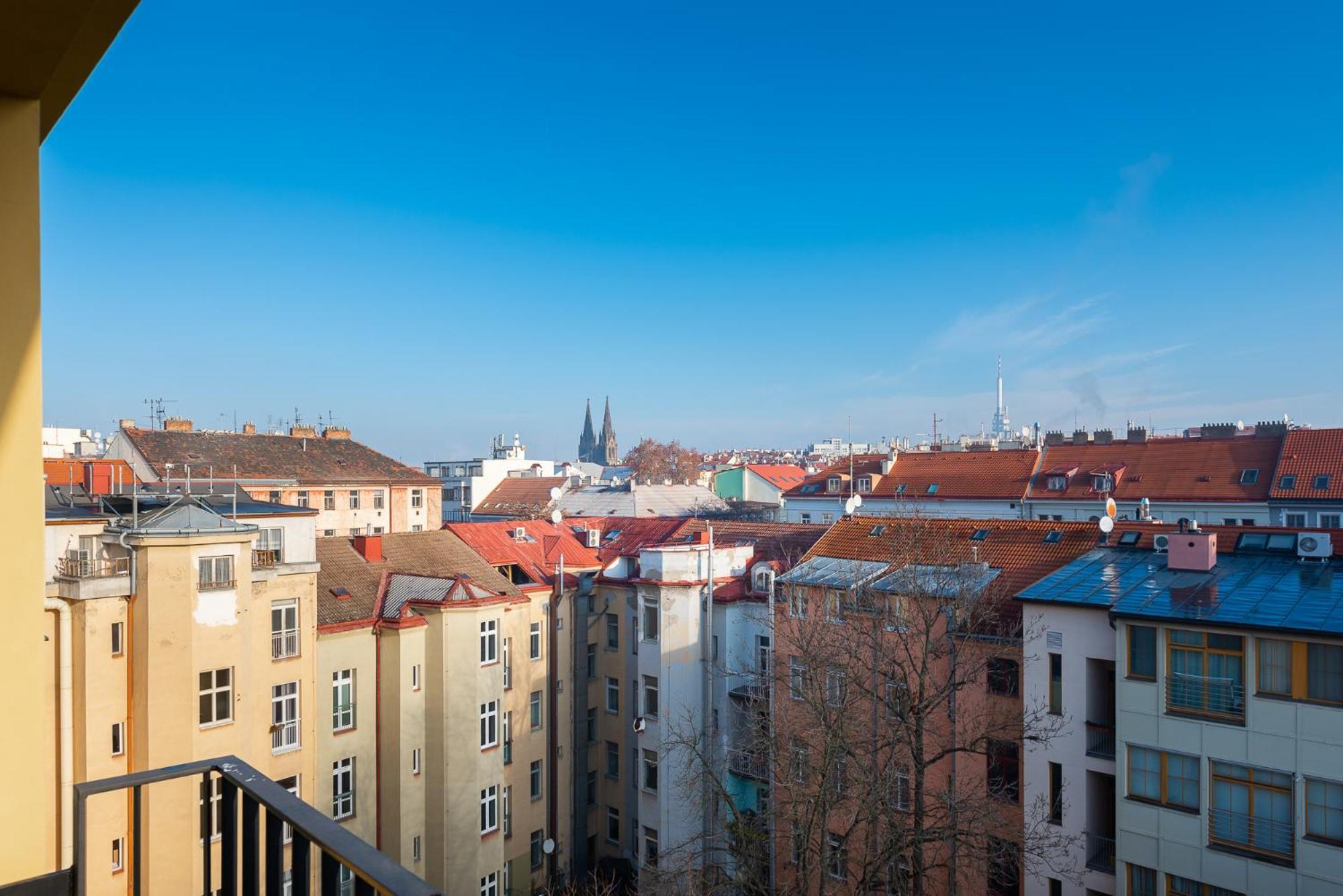 Sunny Safron Apartment Prague Luaran gambar