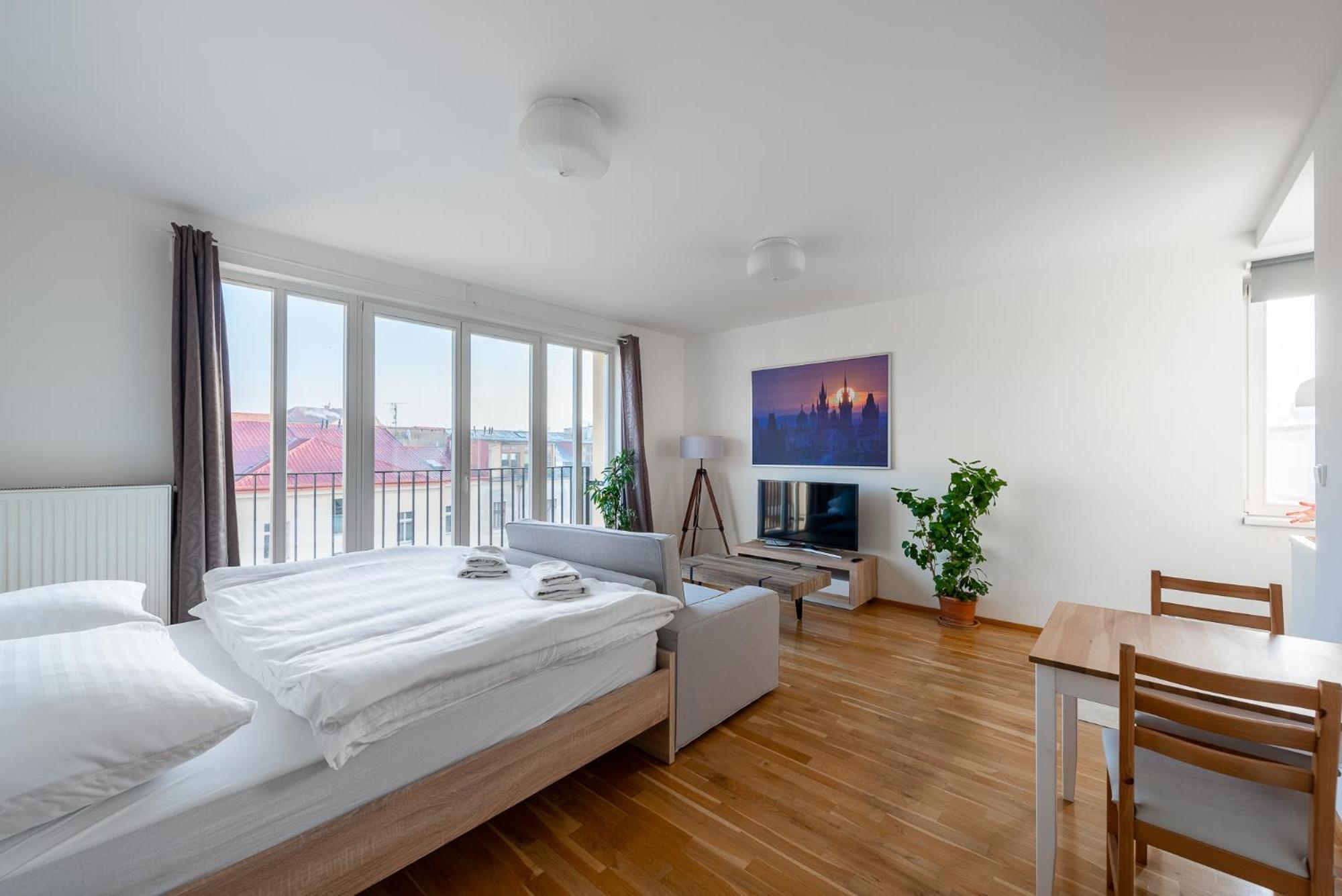 Sunny Safron Apartment Prague Luaran gambar